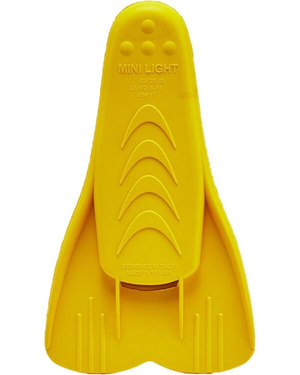 Aletas Cressi Mini Light Naranja | Seguras y Divertidas para Niños - Amarillas - Image 3